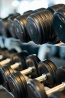 Picture of dumbbells